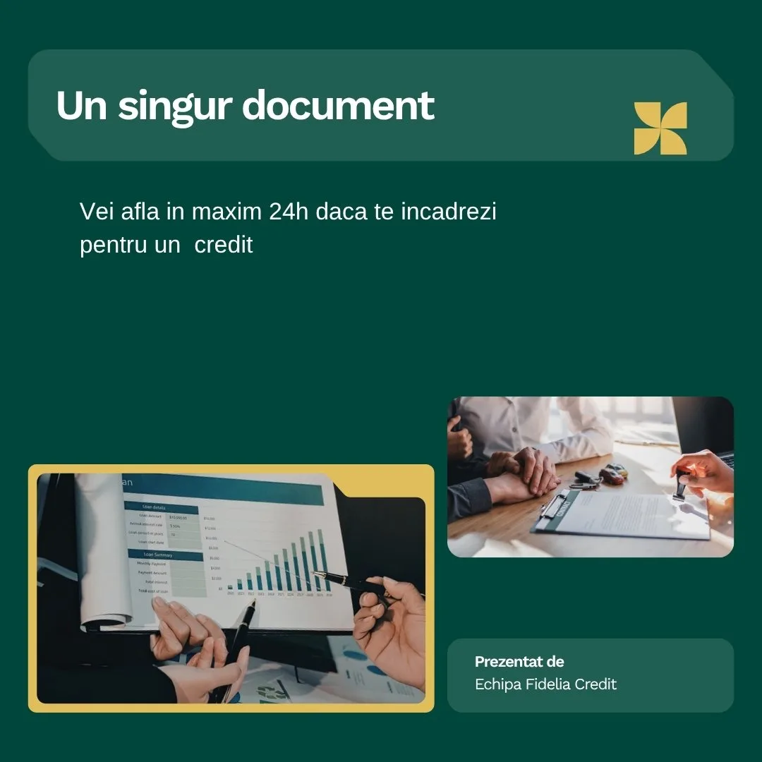 A loan with just one document — slide 1